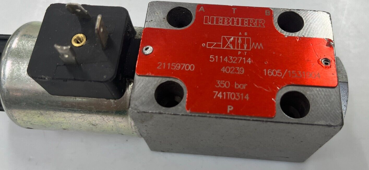 LIEBHERR 511432714 SOLENOID BRAKE VALVE for sale online | eBay