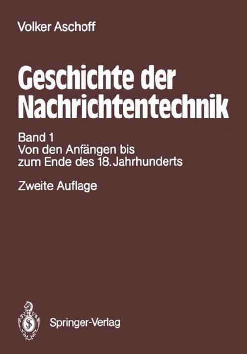 Thumbnail - Geschichte Der Nachrichtentechnik Volker Aschoff Taschenbuch Paperback