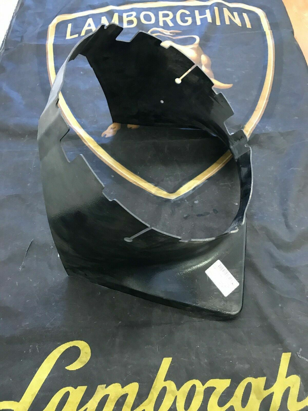 LAMBORGHINI GALLARDO FRONT LH LEFT SIDE RADIATOR AIR DUCT OEM 400807027