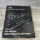 1975 - Ford - Truck Shop Manual Vol 5 - Pre-delivery, Maintenance -listing #4687