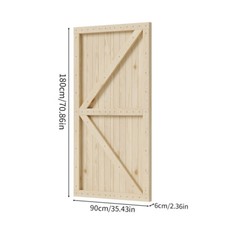 Image of Pressure-Treated Wooden Garden Gate Fence Pedestrian Side Gate Free fitting kits