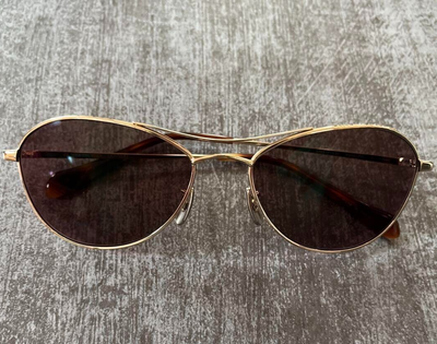 OLIVER PEOPLES Aero-PR Limited Edition Gold 57-17-135 | eBay
