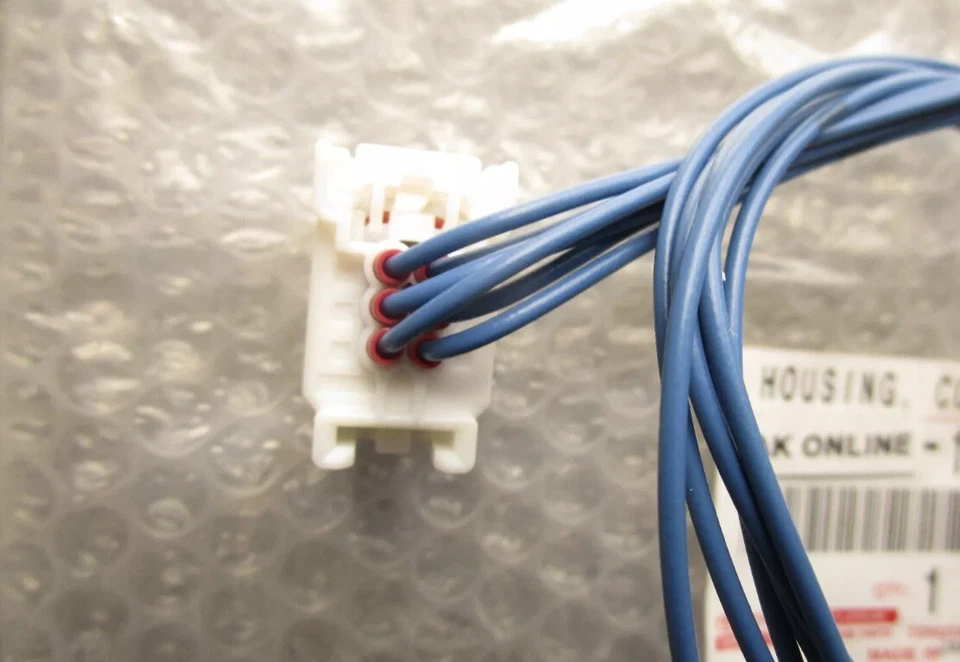 07 - 21 TOYOTA TUNDRA ULTRASONIC PARKING SENSOR 6 PIN PIGTAIL WIRE CONNECTOR NEW - Imagem 4 de 4