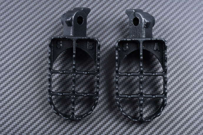 Repose-pieds en acier robuste pour HONDA CRF 50 F 2004-2012 moto cross