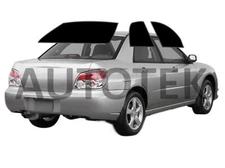 PreCut All Side Window Film Any Tint Shade For Subaru Impreza Sedan 2004-2007