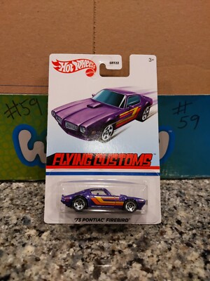 Hot Wheels - Flying Customs - '73 Pontiac Firebird - GRT22 | eBay