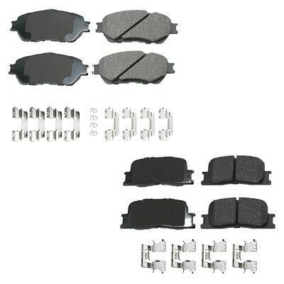 Akebono ProACT Front and Rear Ceramic Brake Pads Kit for Toyota Camry Japan Made