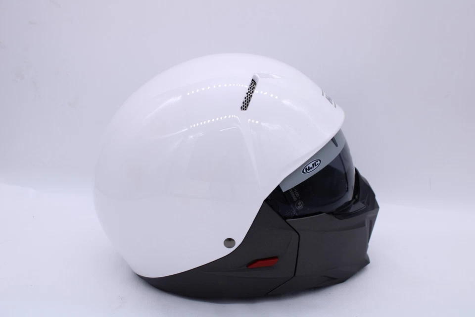 HJC i20 Motorradhelm Jethelm Motorrad Helm Sonnenblende glanz Gr. M NEU - Bild 4 von 4