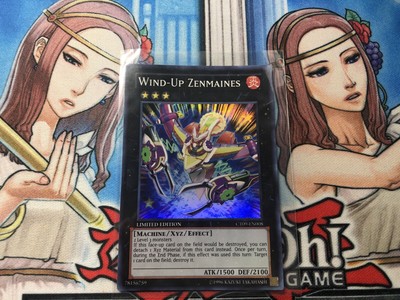 Yu-Gi-Oh! Karte „Aufziehbare Zenmaines“ (Super Rare) – CT09-EN008 Promo