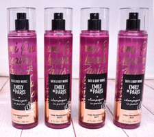 Bath  Body Works Emily in Paris Lot of 4 Champagne in Paris Mist 8 FL OZ NEW