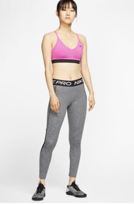 Nike Women s Indy Sports Bra Pink Fuchsia Racer Back XS X-Small 878614-623 New