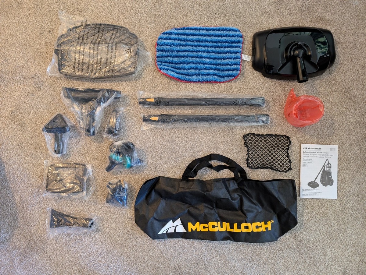 McCulloch MC1385 Deluxe Canister Steam System REPLACEMENT PARTS