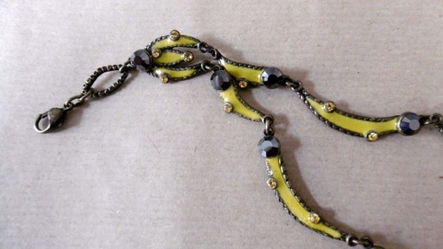 Collier fantaisie TARATATA Métal émaillé vert / anis - Foto 7 di 8