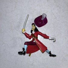 Disney Store Aventureros Serie Peter Pan Barco Pirata Capitán Gancho Figura Parte