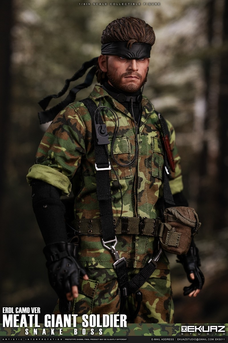 Pre-Sale EKUAZ STUDIO EKS011 Metal Giant Soldier Snake Boss 1/6