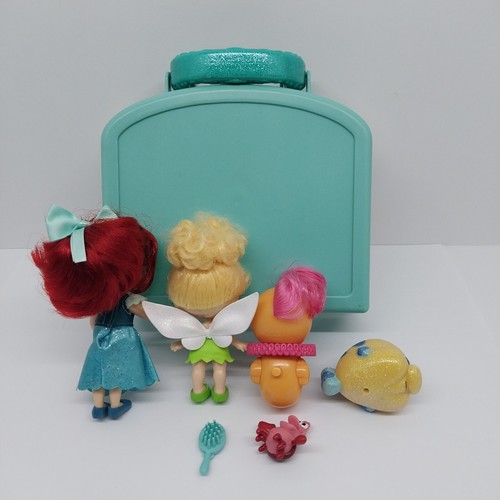 Disney Ariel Mermaid Animators' Collection Mini Doll & Accessories + Tinker Bell - Picture 2 of 15