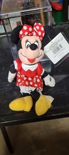 DISNEY STORE DS USA Minnie Mouse 1990s PLUSH Mini Bean Bag 9" Toy MWMT New w/Tag