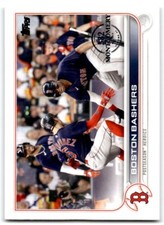 2022 TOPPS MONTGOMERY CLUB STAMP BOSTON BASHERS BOSTON RED SOX #630