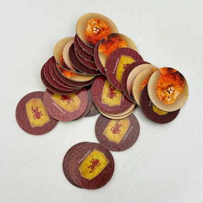 The Chronicles of Narnia 30 Aslan Tokens 2005 Replacement Pieces Parts