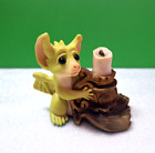 The Whimsical World of Pocket Dragons It'S Dark Out There Made in Uk Figurine