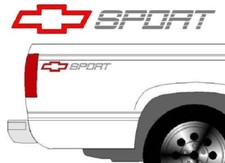 SPORT TRUCK BEDSIDE DECALS with COLOR CHOICES - Free Shipping 