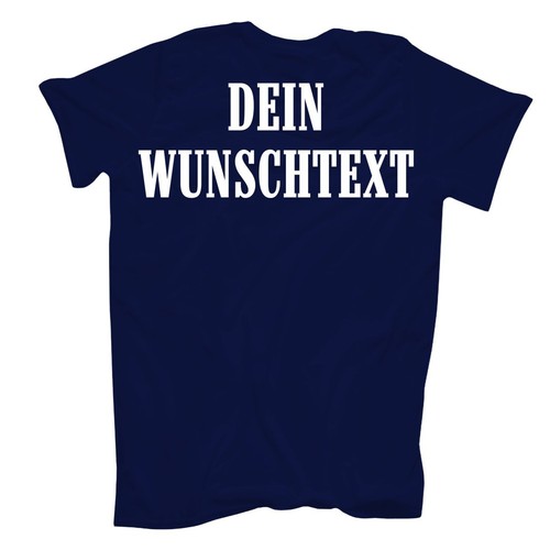 T-shirt uomo TESTO A SCELTA elettricista con azienda o testo proprio nome dalla S alla 8XL - Foto 7 di 7