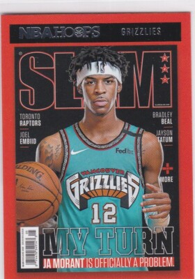 JA MORANT 2020 Panini NBA Hoops SLAM MAGAZINE INSERT Basketball