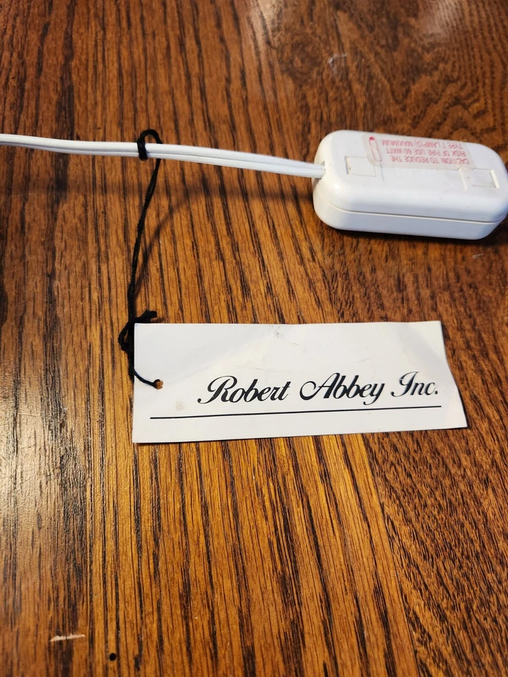 Lámpara de mesa Robert Abbey Rico Espinet Marina 1 luz, vidrio esmerilado - 1595 Foto 2 de 4