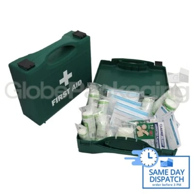 GLOBE QUALITY HSE APPROVED FIRST AID KIT FOR 10 PERSONS WORKPLACE