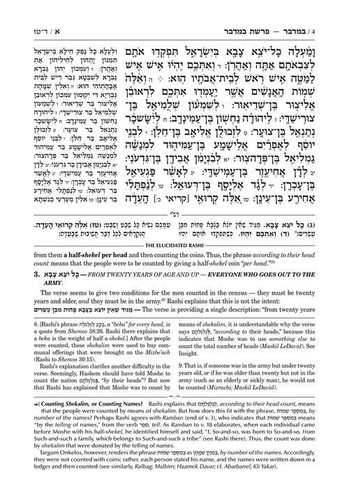 Artscroll Elucidated Rashi on Chumash Numbers Bamidbar Vol 2: Chukas – Masei - Picture 5 of 7