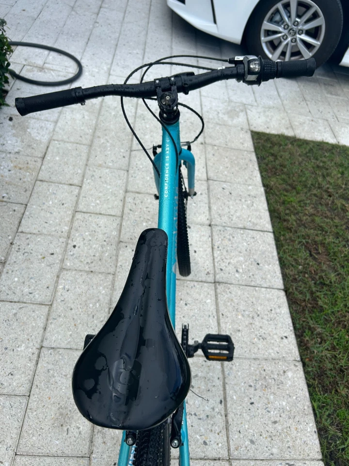 Bicicleta para niños de 20 pulgadas azul claro ligeramente usada Foto 3 de 4