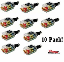 10 Pack Quality High/Low HI/Lo Wire to 2 RCA Adjustable Line Level Converter