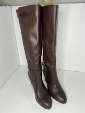 Bass-Heather Dark Brown 6156-3397-205 8M Leather Boots