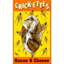 CRICKETS CRICK-ETTES bacon and cheese flavor!...