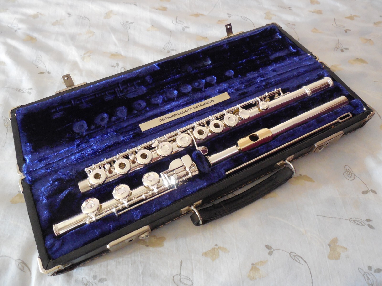 Gemeinhardt M3S 3SB Solid Silver Open Hole B Foot Flute Serviced Play