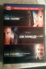 Die Hard Triple Feature Movie Trilogy Collection (2009, 3-DVD Set) Bruce Willis