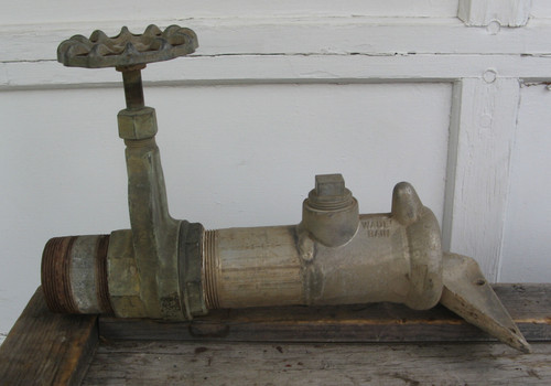 2" NIBCO BRONZE GATE VALVE w 1-2-1P WADE RAIN KNOB COUPLER Sprinkler Irrigation