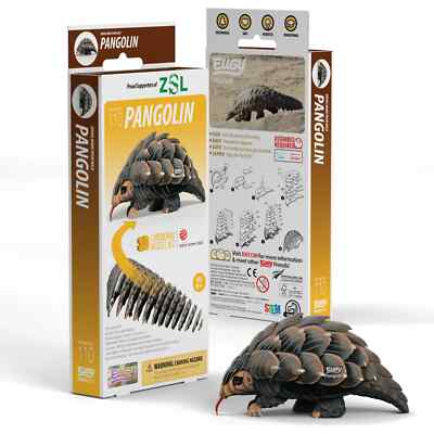 Pangolin 3D Cardboard Model Kit Eugy New