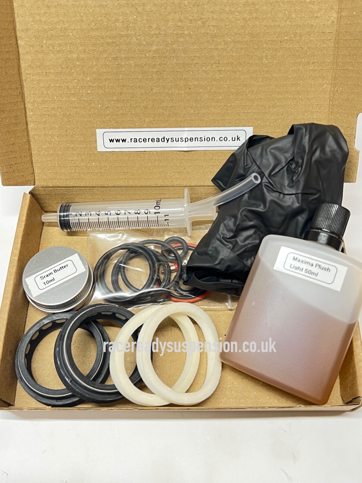 Rockshox Zeb Service Kit with Wipers, Maxima Light, Sram Butter, Air Seals A1 A2 eBay