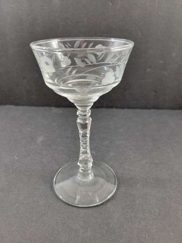 Rock Sharpe Halifax Champagne Tall Sherbet Cocktail Glass 6 1/8" - Picture 2 of 9