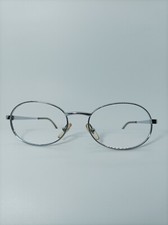 Lizon, luxury eyeglasses, oval, Platinum plated, frames, New Old Stock, vintage