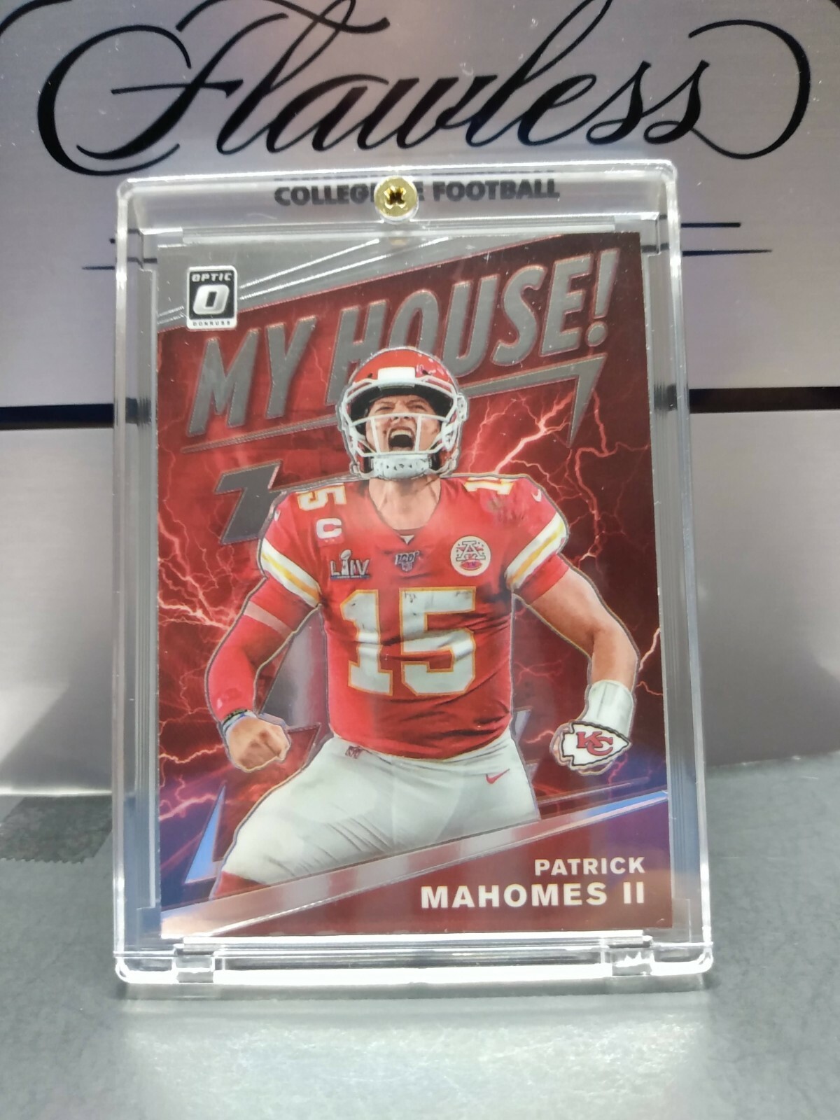 2020 Panini Donruss Optic Patrick Mahomes II My House card #MH-2