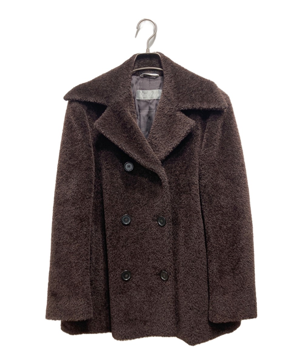 Max Mara Alpaca Virgin Wool Double Jacket 40