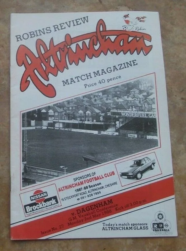 Altrincham FC v Dagenham & Redbridge