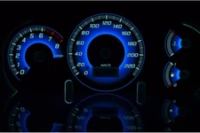 Honda Civic 2001-2005 design 4 glow gauges dials plasma dials kit tacho glow das
