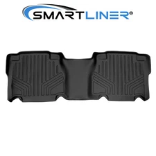 SMARTLINER Custom Fit Floor Mat 2nd Row OEM TPE 2007-2013 Toyota Tundra CrewMax