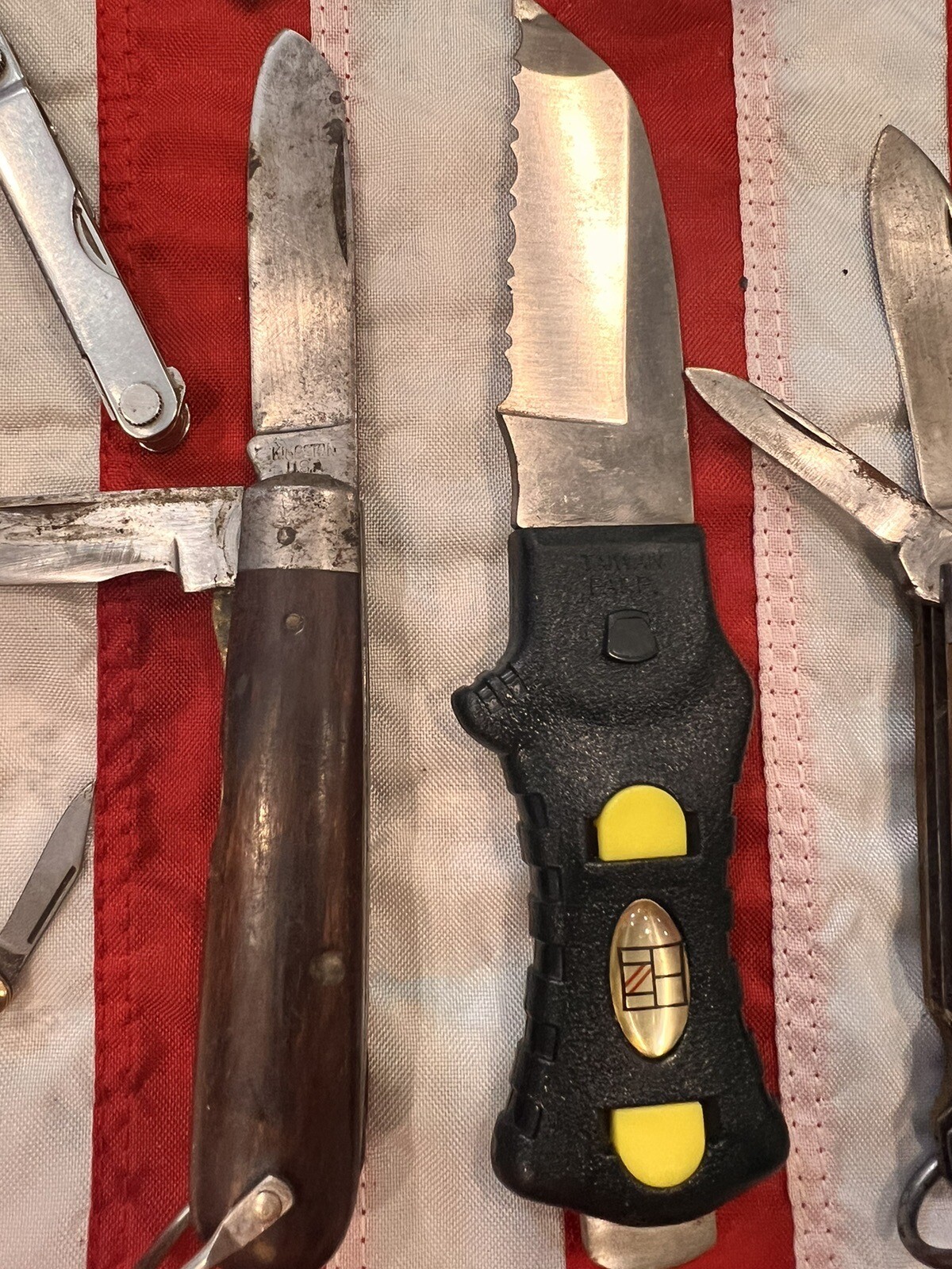 Knife Lot Llbean Buck Crkt Kamp King ————— And More eBay