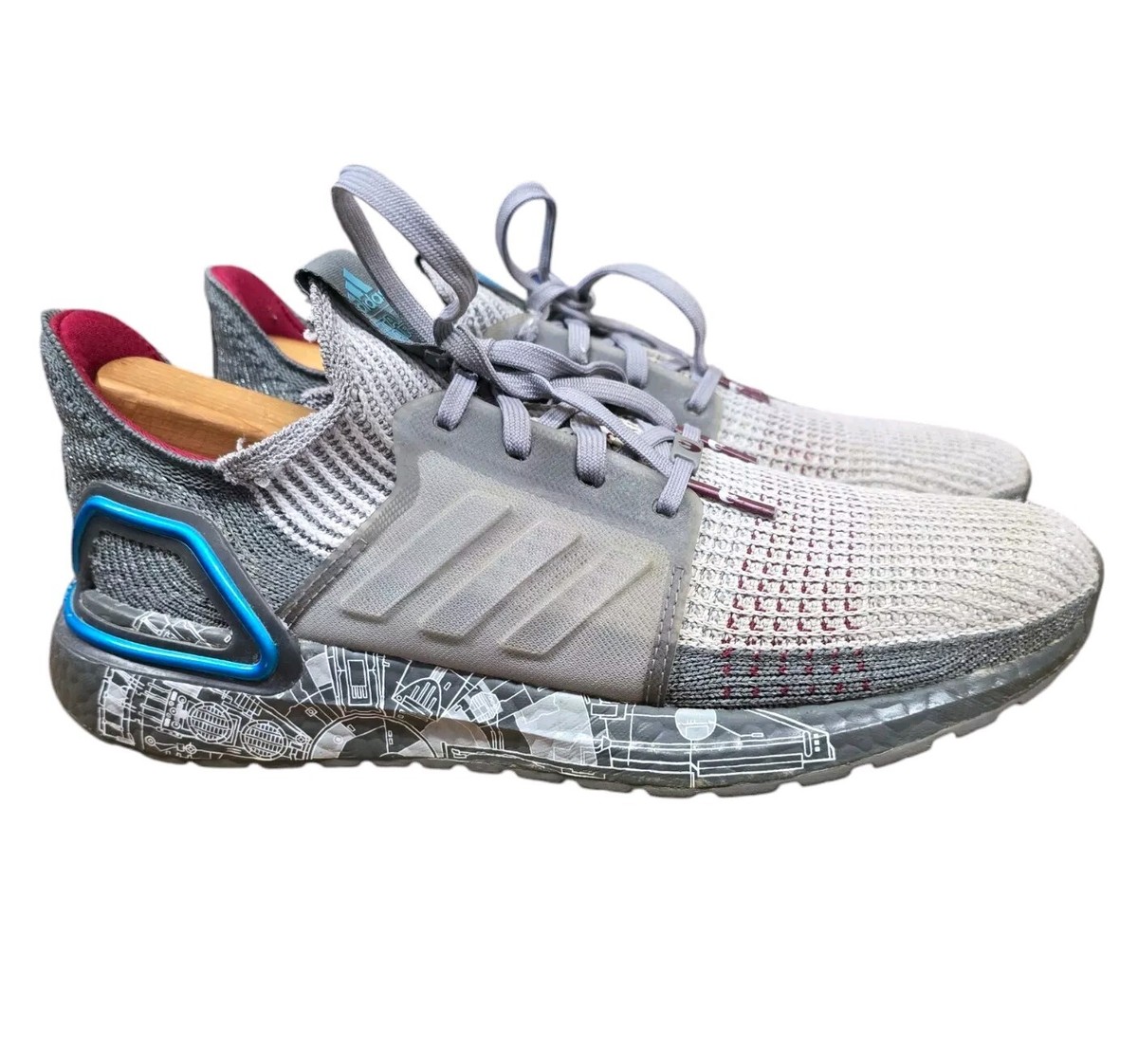 スニーカー adidas Ultra Boost 19 Star Wars Millennium Falcon Adidas Star Wars x UltraBoost 19 'Millenium Falcon' Men's