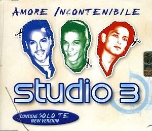 STUDIO 3 - AMORE INCONTENIBILE  POP-ROCK INTERNAZIONALE