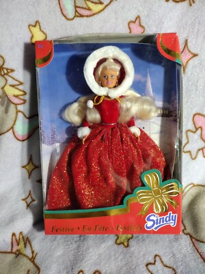 Hasbro 1996 Festive Sindy Doll